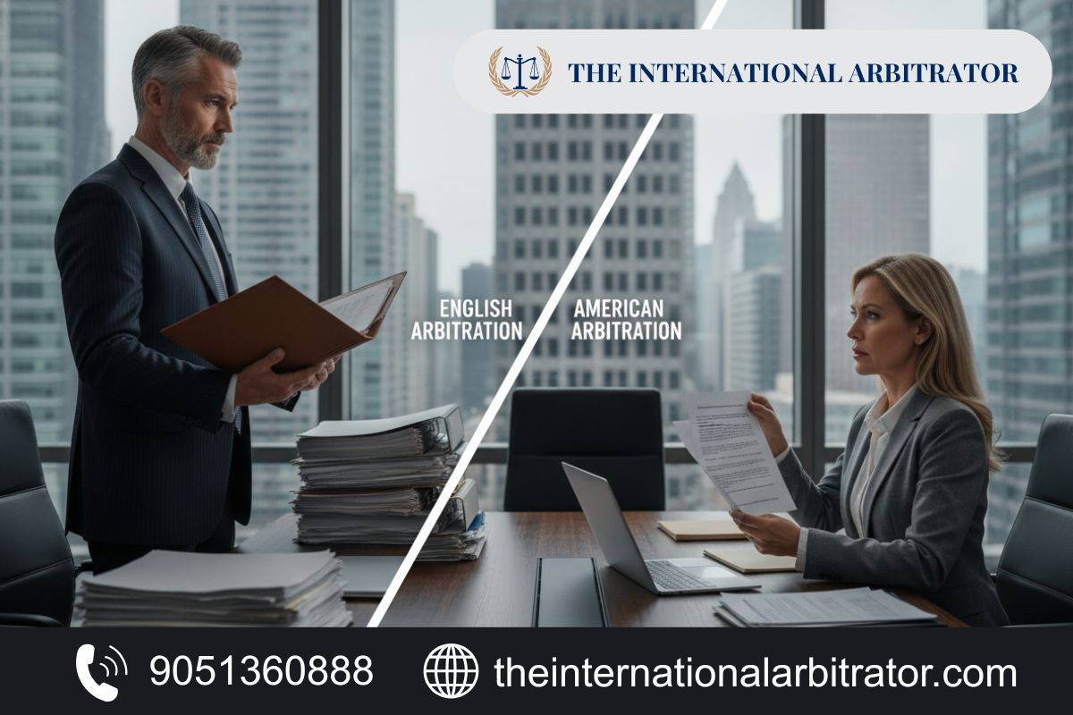 English Arbitrator in USA vs American Arbitrator