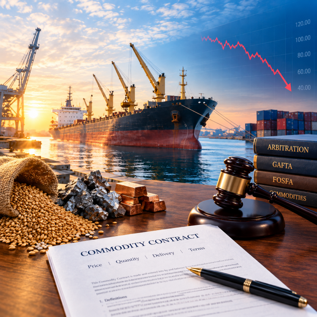 Commodity Dispute Arbitrator on Falling Markets Shipment Delayed, Price Crashed - Who Pays